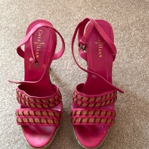 Cole Haan Nike Air Technology pink heels size 8